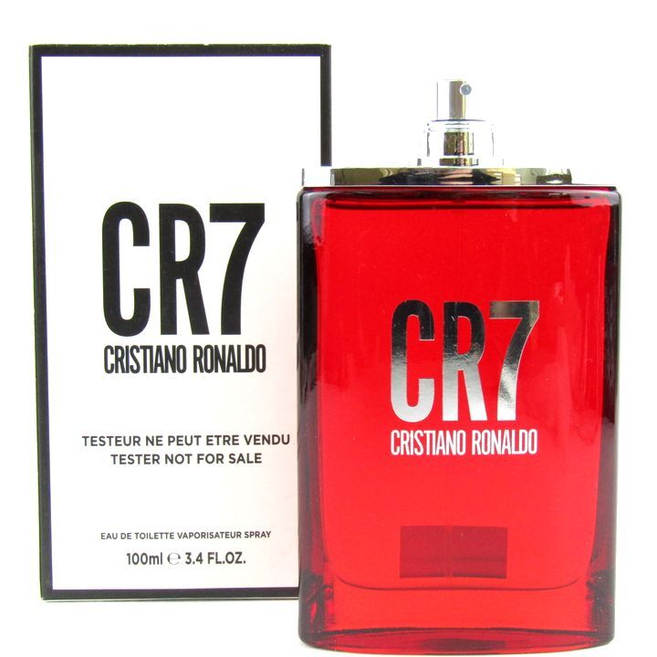 クリスティアーノ・ロナウド 香水 CR7 オードトワレ EDT ほぼ未使用 キャップ無し CO メンズ 100mlサイズ CRISTIANO RONALDOの画像1