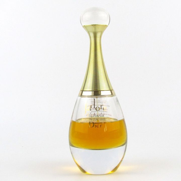 ディオール 香水 ジャドール アプソリュ オードパルファム EDP 残半量程度 フレグランス TA レディース 75mlサイズ Diorの画像1