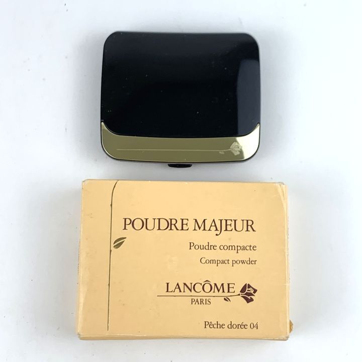  Lancome face powder POUDRE MAJEUR almost unused cosme PO lady's 8g size LANCOME
