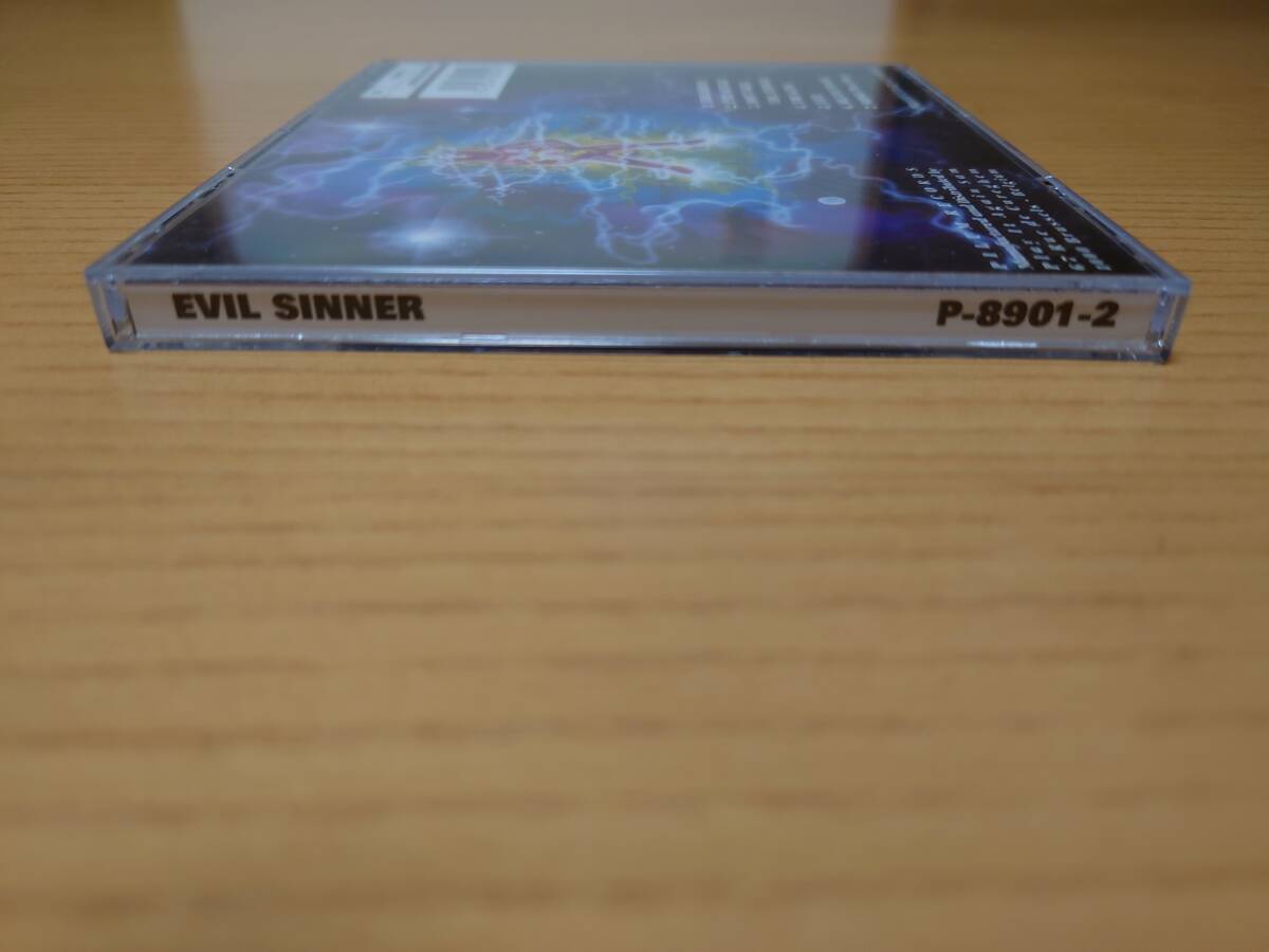 スラッシュメタル　EVIL SINNER/Evil Sinner 1989年 PILUM RECORDS オリジナル盤　_画像7