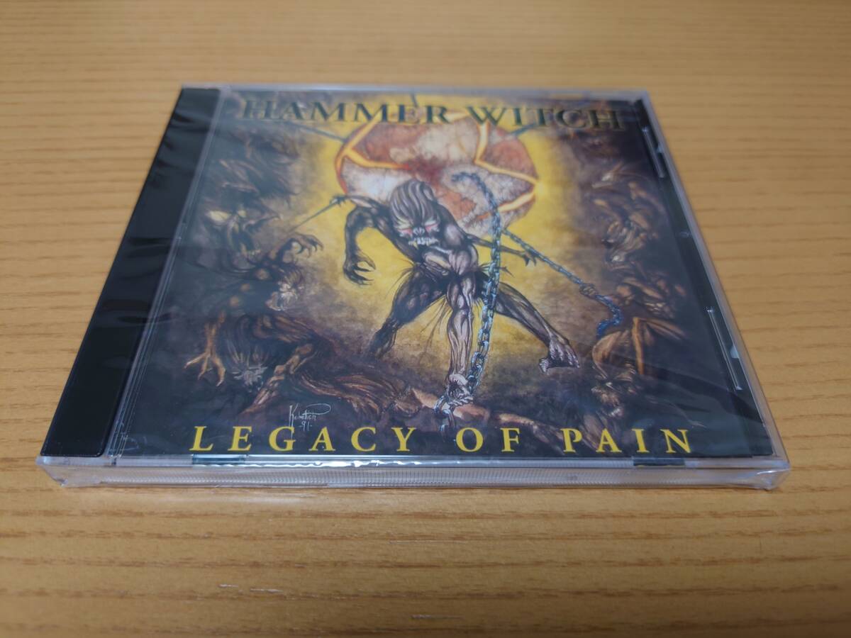 スラッシュメタル HAMMER WITCH/LEGACY OF PAIN 2010年 オリジナル盤 初CD化 未開封品の画像1