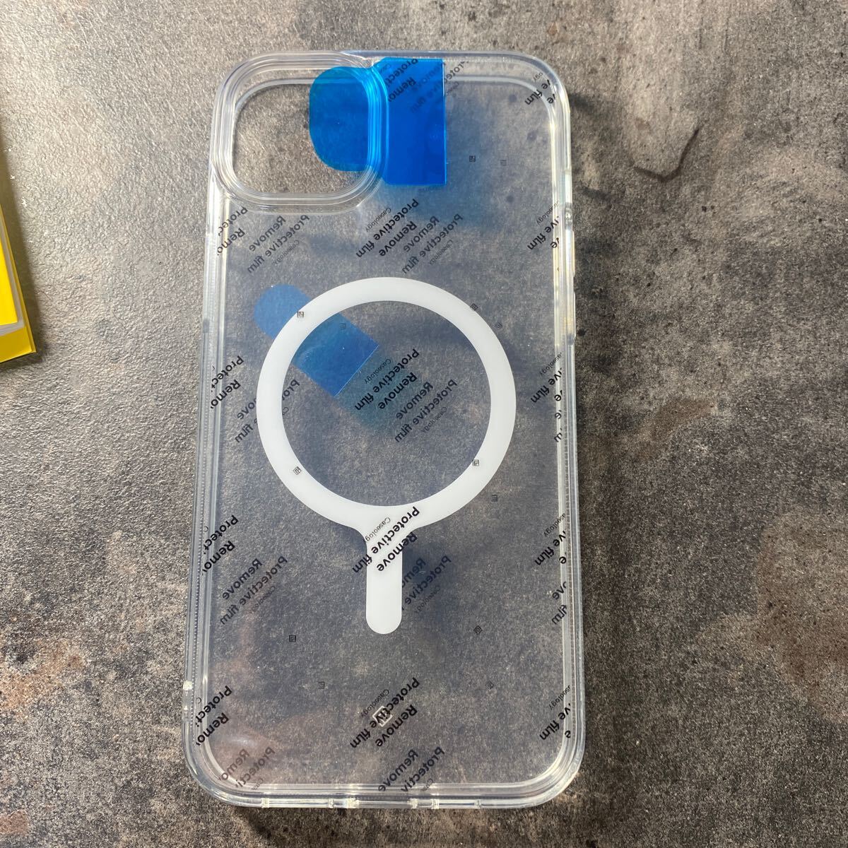 2314053☆ Caseology iPhone 14 Plus 用 ケース MagSafe対応 クリア TPU PC オリジナル 透明感 耐久性 カメラ保護 耐衝撃 指紋防止_画像8