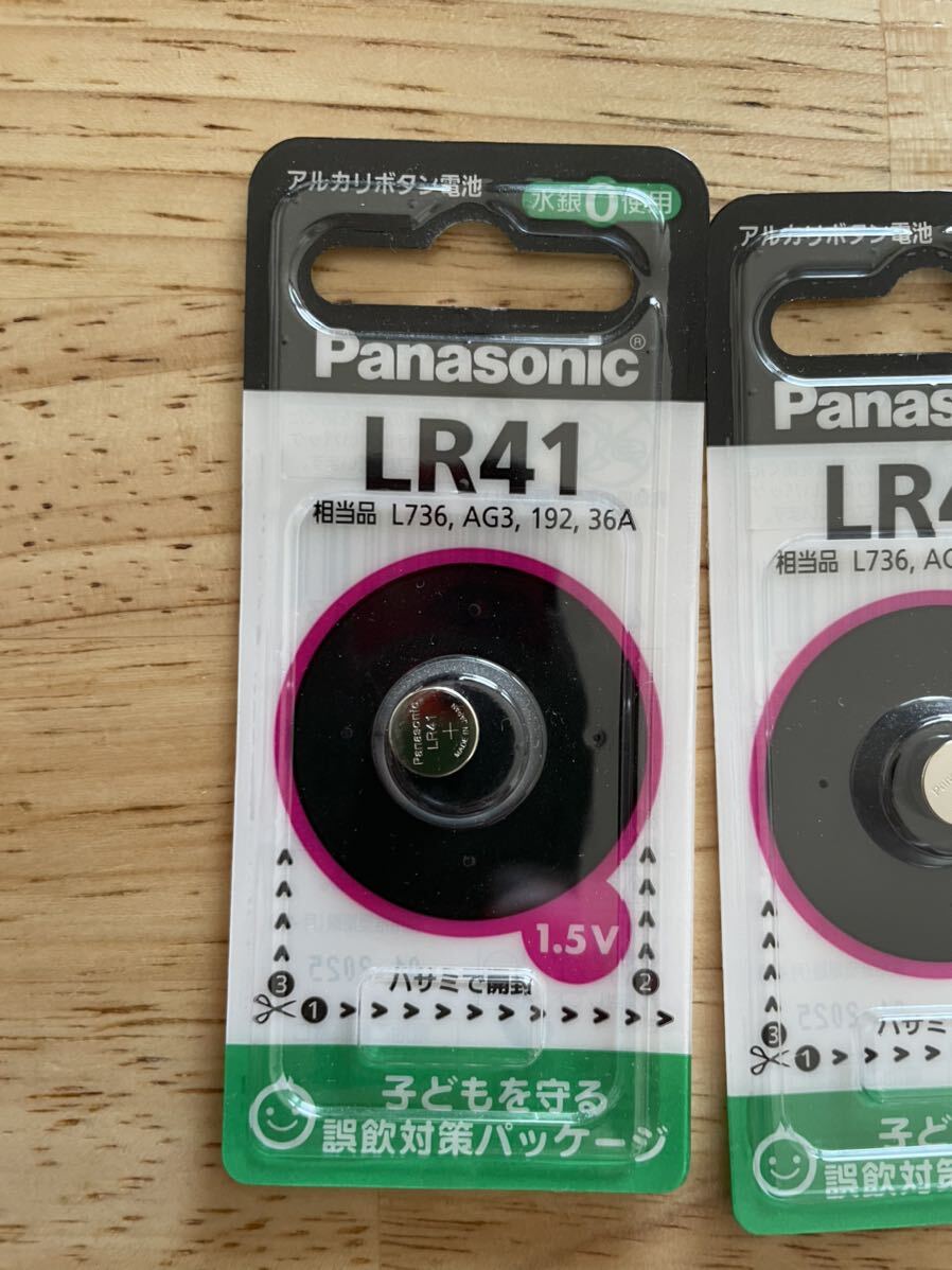 Panasonic アルカリボタン電池 LR 41の画像6