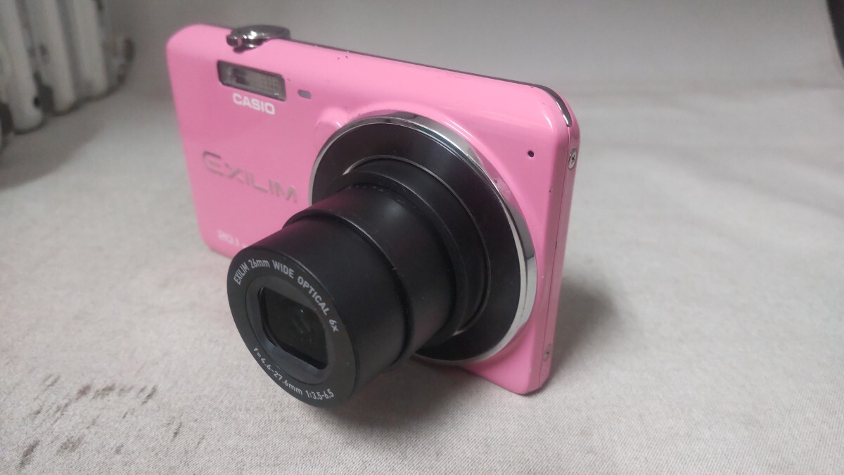 H1977 CASIO EXILIM EX-ZS35 コンパクトデジタルカメラ 小型デジカメ/カシオ/エクシリム 簡易動作確認OK 動作品 現状品 送料無料 の画像2
