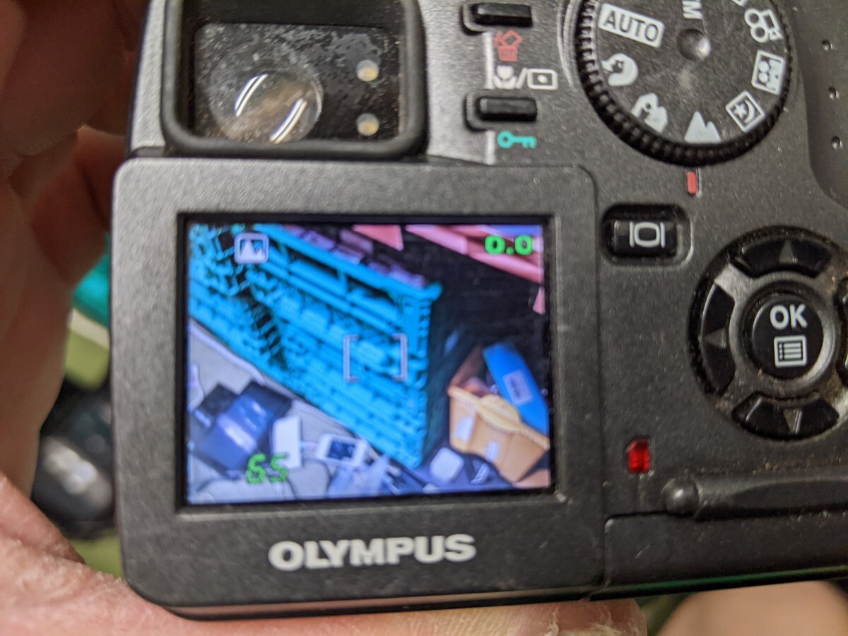 H1971 OLYMPUS CAMEDIA C-40 ZOOM компактный цифровой фотоаппарат маленький размер цифровая камера / Olympus простой подтверждение рабочего состояния OK рабочий товар текущее состояние товар 