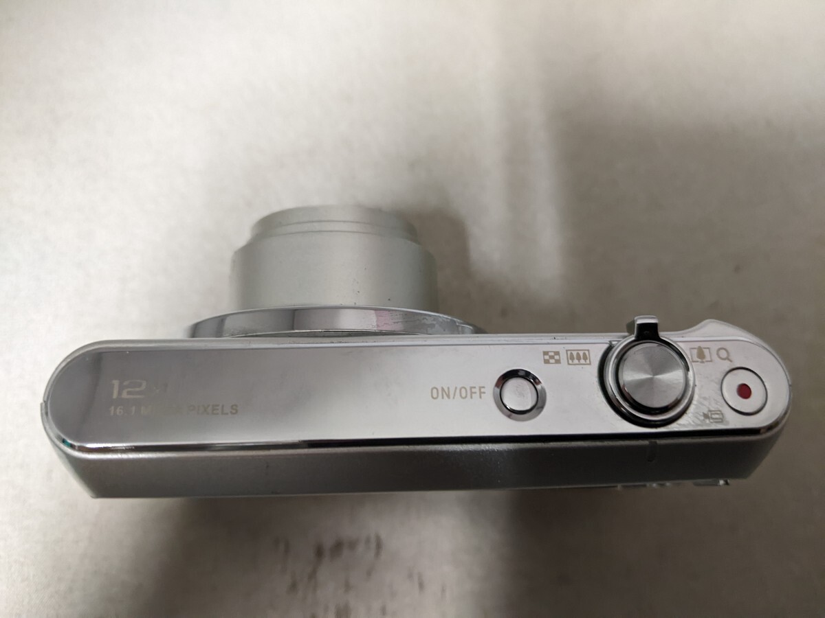 H1999 CASIO EXILIM 型番品番不明 コンパクトデジタルカメラ 小型デジカメ/カシオ 簡易動作確認OK 現状品 送料無料 JUNK_画像6
