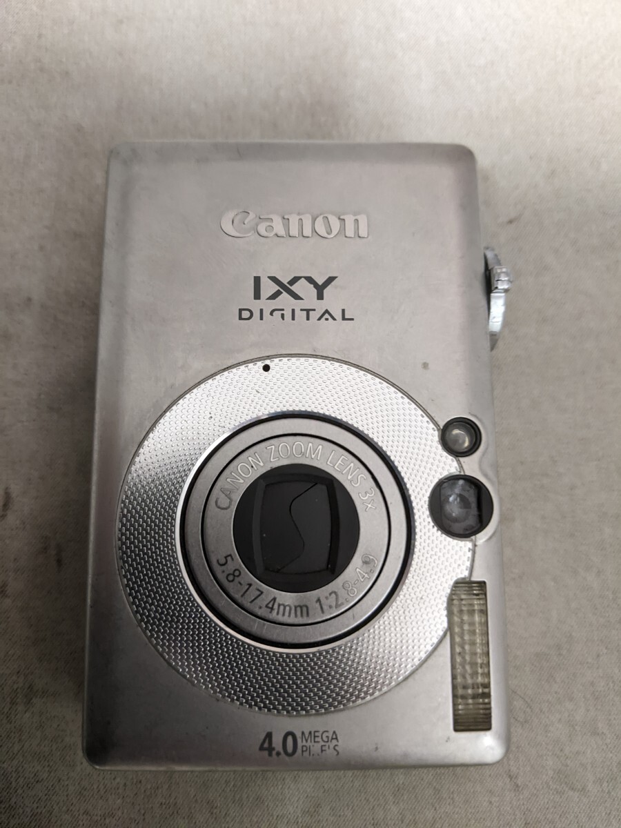 H1953 Canon IXY DIGITAL 50 PC1101 コンパクトデジタルカメラ 小型デジカメ/キャノン/イクシィ 簡易動作確認OK 動作品 現状品 送料無料