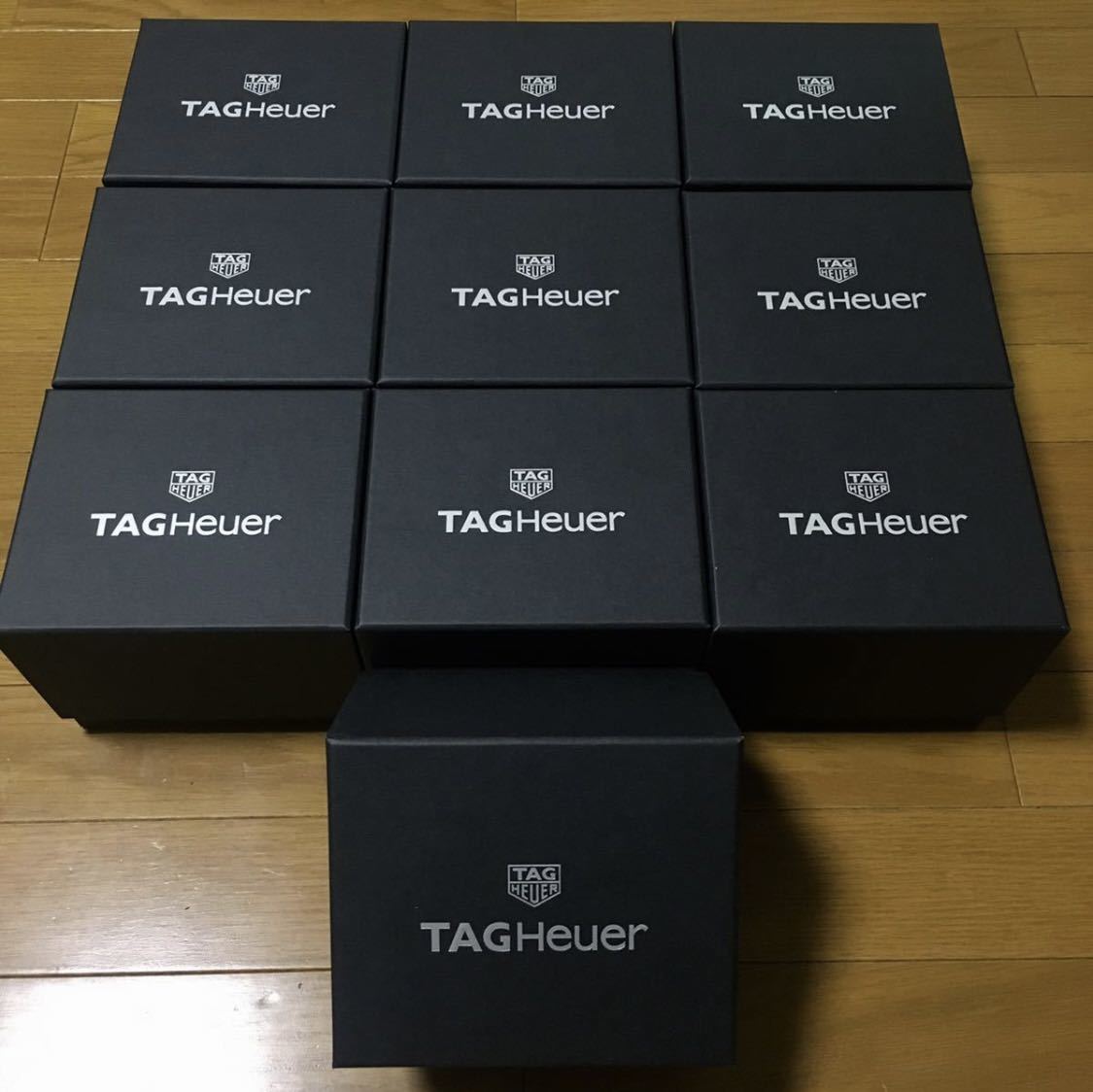 【10個セット】新品 タグ・ホイヤー TAG HEUER 純正 時計 ウォッチ ケース BOX 箱_画像1