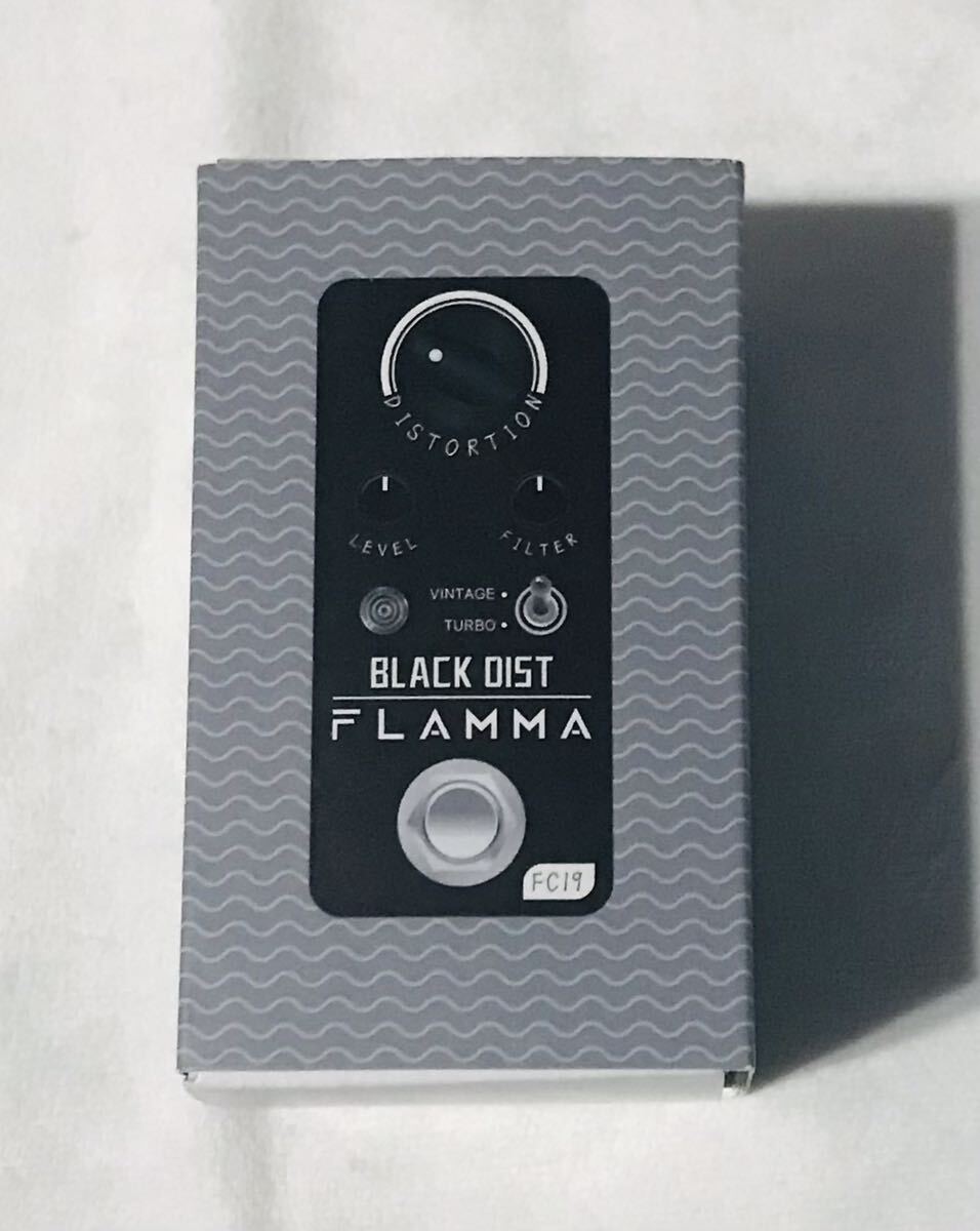【現状品】FLAMMA FC19 ブラック ディストーション ペダル ギター エフェクト ウォーム ヴィンテージ トーン トゥルー バイパスの画像6