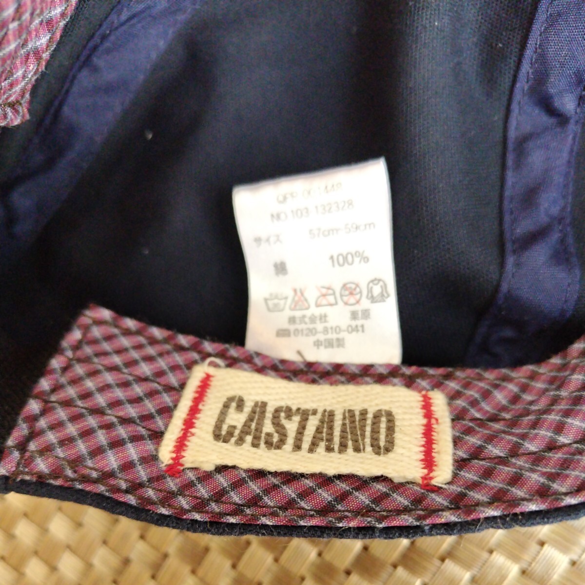 CASTANO キャスケット ブラック 帽子_画像5