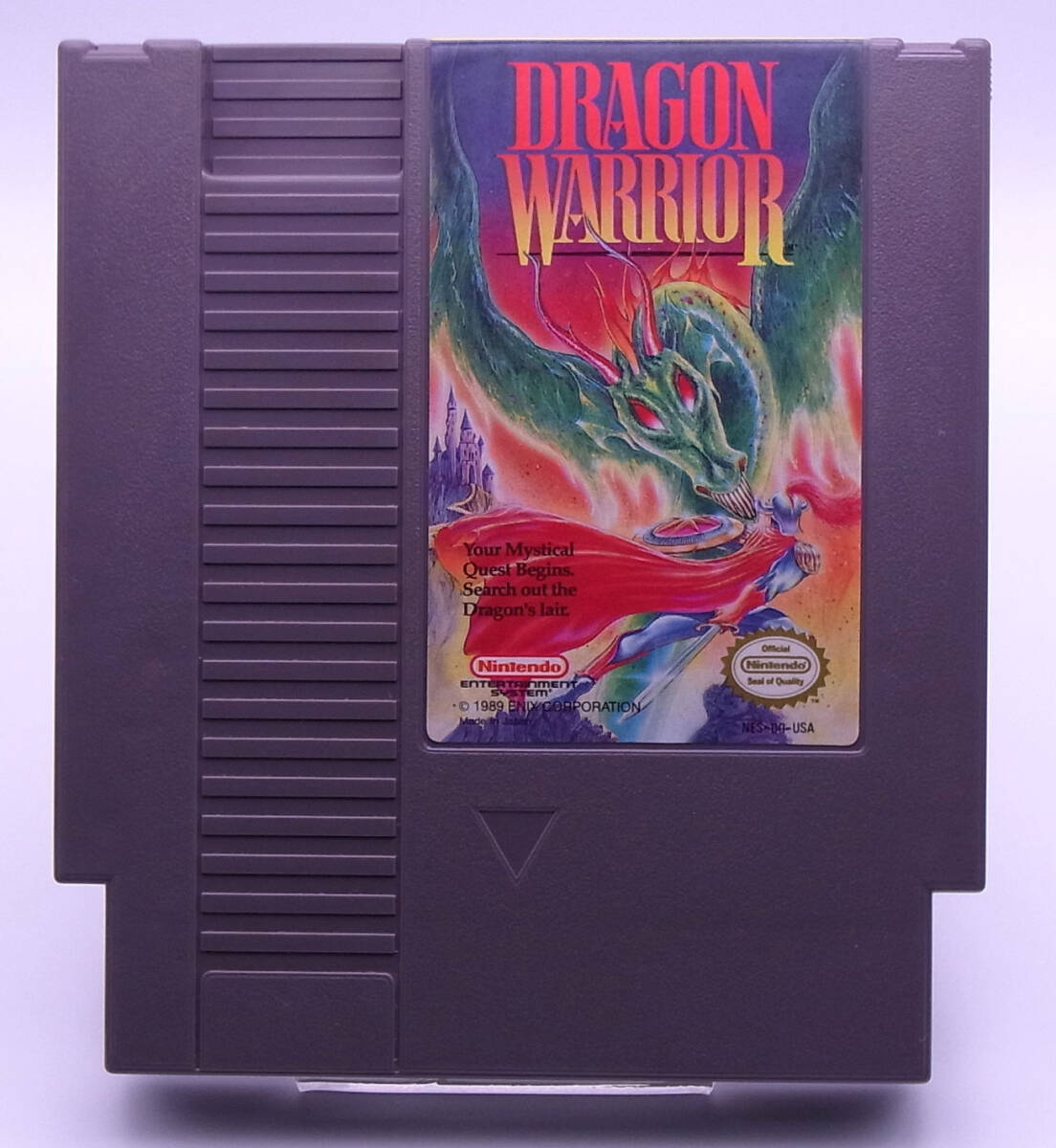 ★中古 NES DRAGON WARRIOR ドラゴンクエスト 北米版_画像1
