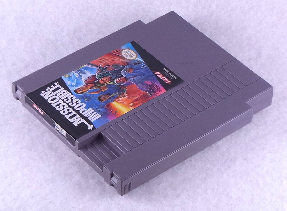 ★中古 NES Mission: Impossible ミッション:インポッシブル 北米版_画像5