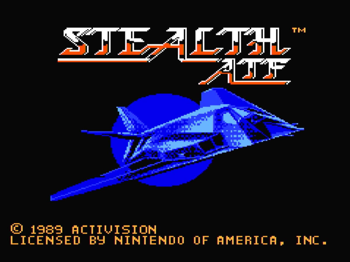 ★中古 NES STEALTH ATF ステルス 北米版 国内未発売_画像9
