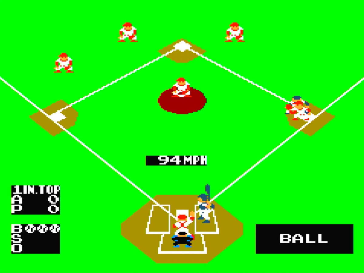 ★中古 NES BASEBALL ベースボール カナダ版 5本ネジ_画像6