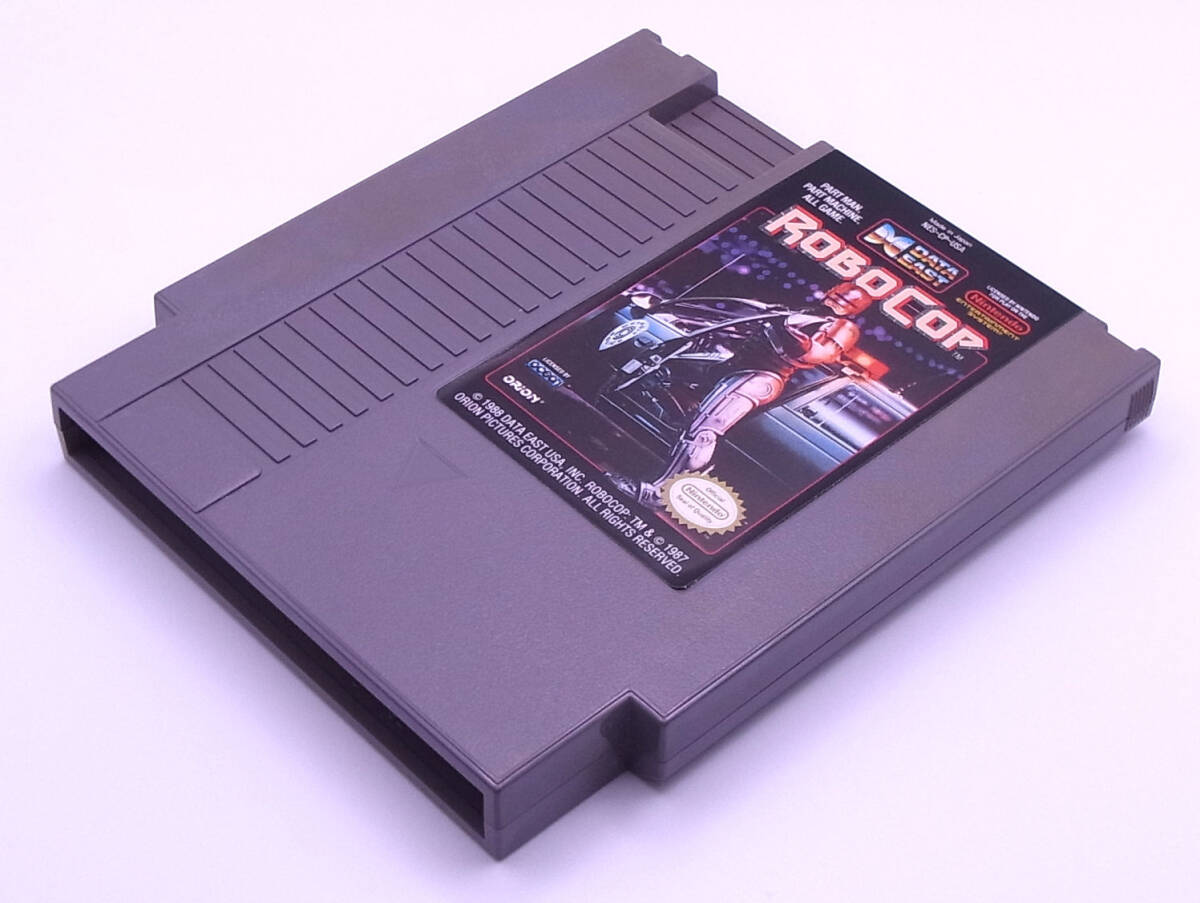 ★中古 NES ROBOCOP ロボコップ 北米版の画像4