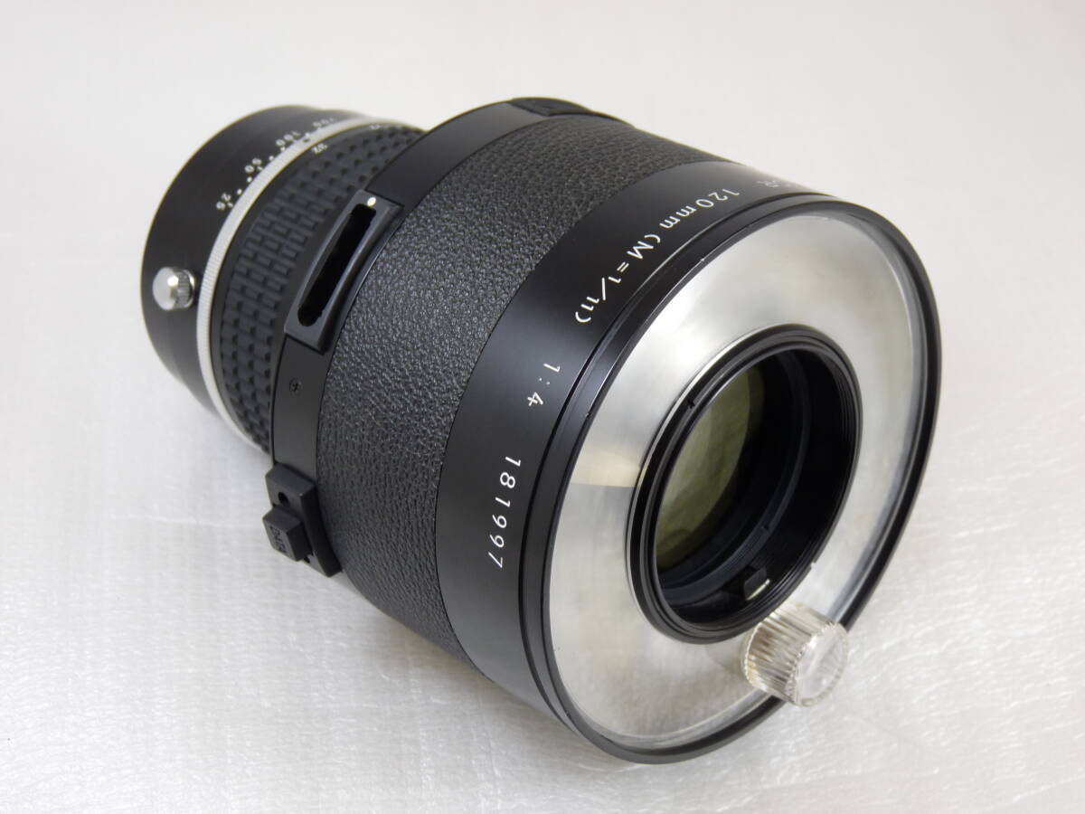 【美品】Nikon Medical Nikkor 120mm F4 ACUNIT LA-2 作動確認済み欠品なし メディカルニッコール 接写 マイクロの画像2