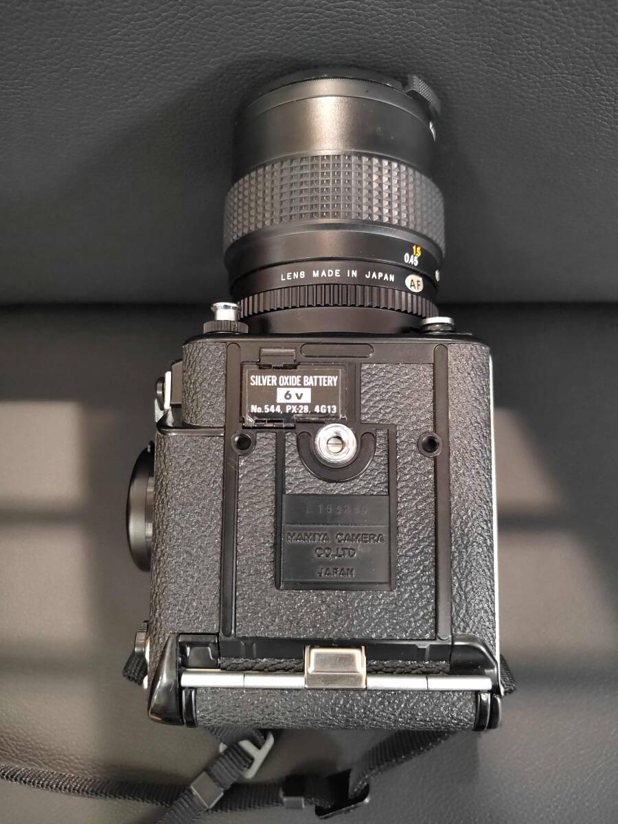 #1458 Mamiya 645 美品 フィルムカメラ 充実した付属品 三脚 グリップ プリズムファインダーの画像6