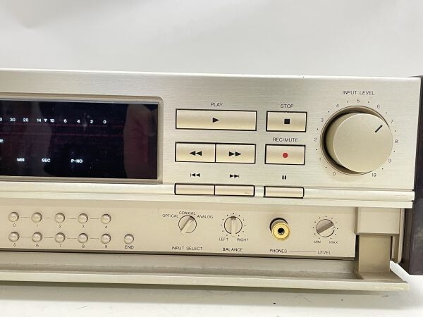 X911-N30-1913 DENON デノン テープデッキ DTR-2000GL DATデッキ デジタルオーディオテープデッキ 現状品②の画像4