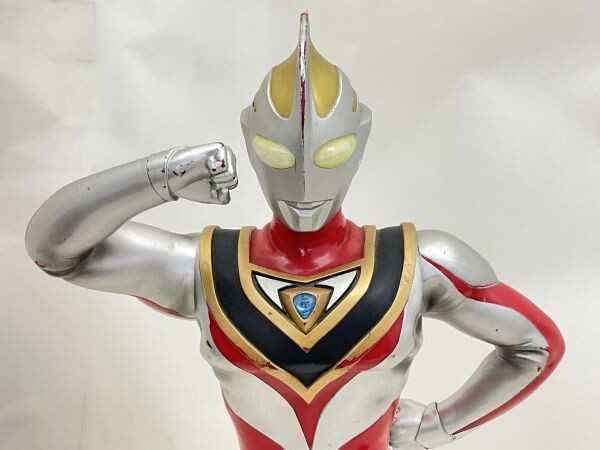 X078-J10-4077 BANDAI バンダイ 京本コレクション ウルトラマンガイア(V2) 箱付き フィギュア ソフビ 大型 特撮 現状品②の画像8