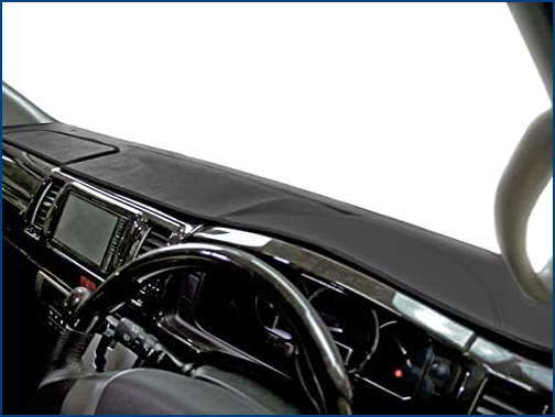 ハイエース レジアスエース 200系 1型~7型 標準ボディ用 ダッシュボード マット ブラックレザー_画像3