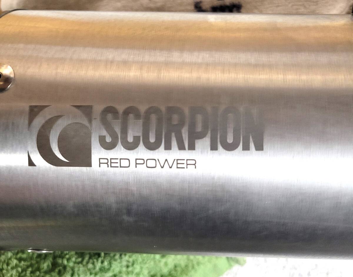 【送料無料】Z650RS スコーピオン フルエキ マフラー Scorpionの画像3
