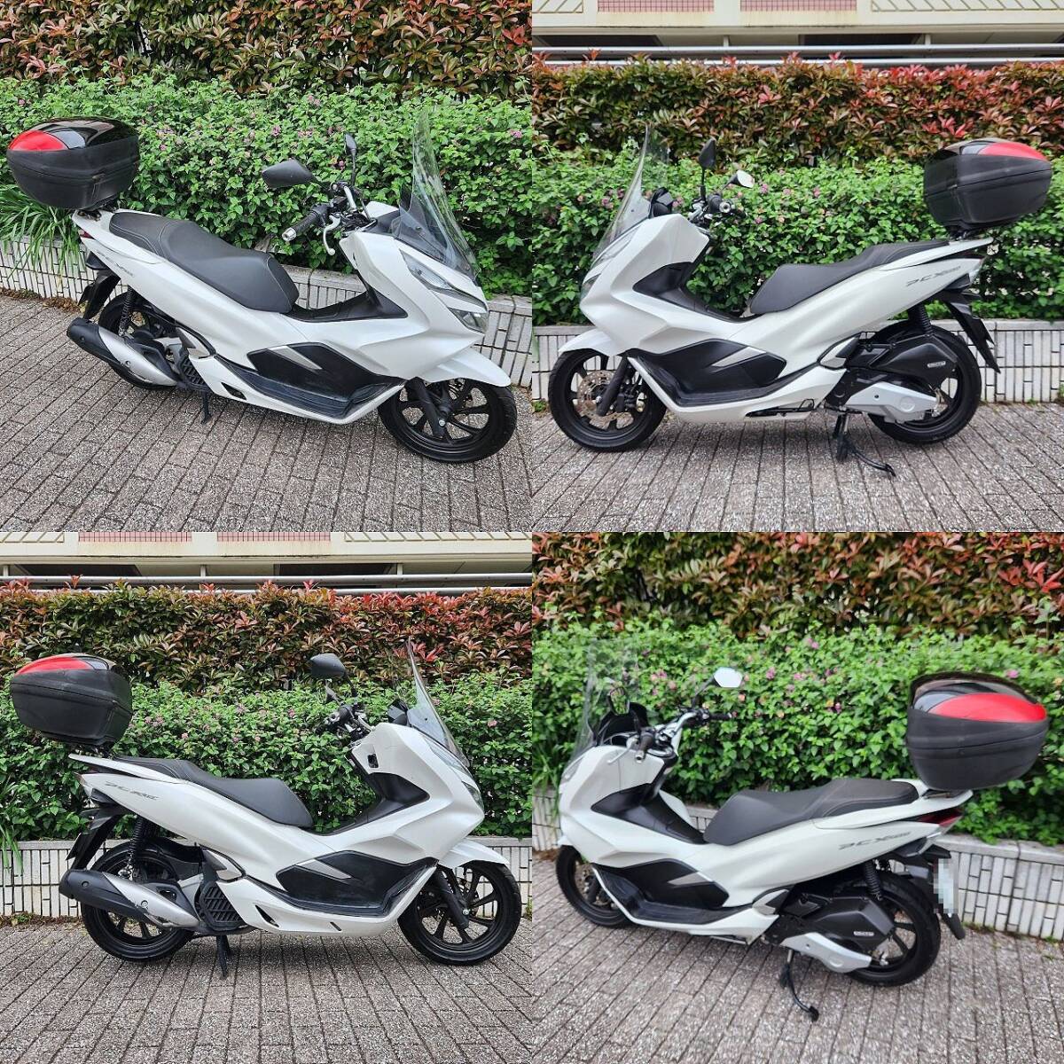 ★HONDA PCX150 KF30 低走行4,870km 1オーナー車 自賠責保険 ロングスクリーン★TRIX★_画像5