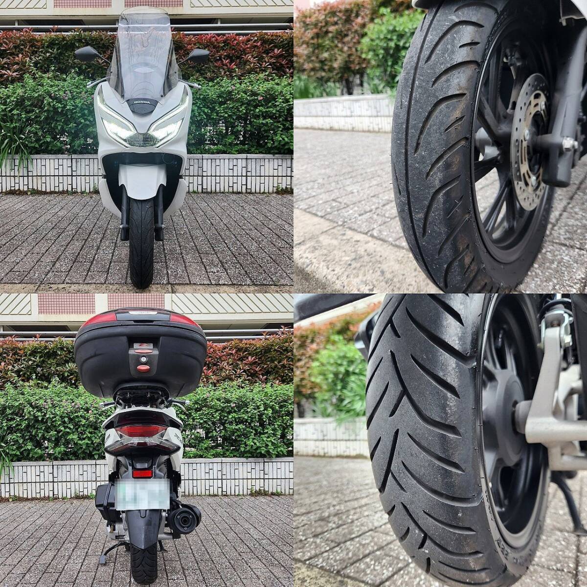 ★HONDA PCX150 KF30 低走行4,870km 1オーナー車 自賠責保険 ロングスクリーン★TRIX★_画像6