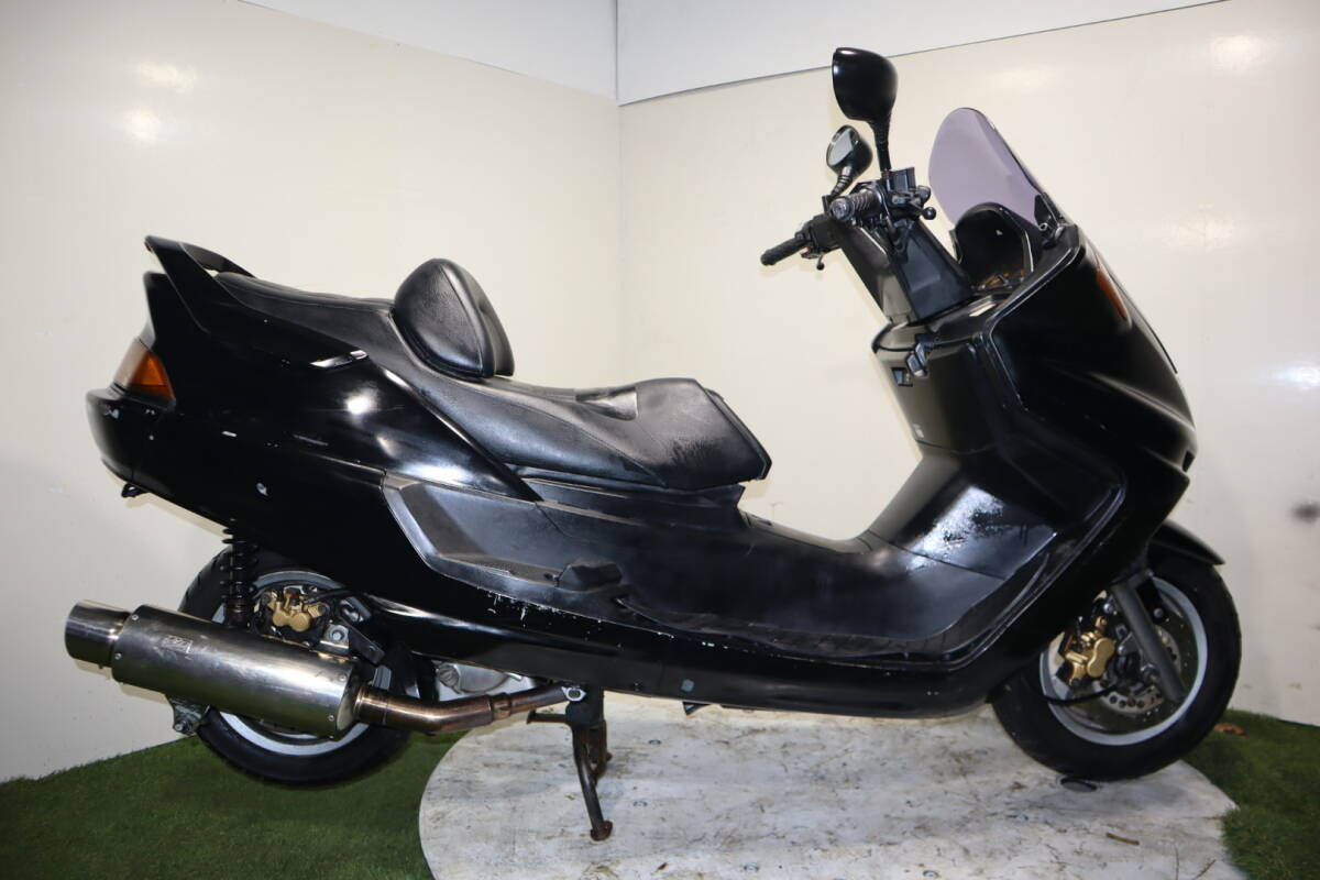 ヤマハ YAMAHA マジェスティ250SV(SG01J-0040-) 実動車 【動画有】バイク☆１円スタート売切☆乗り出しOK♪返納証明書付きの画像4