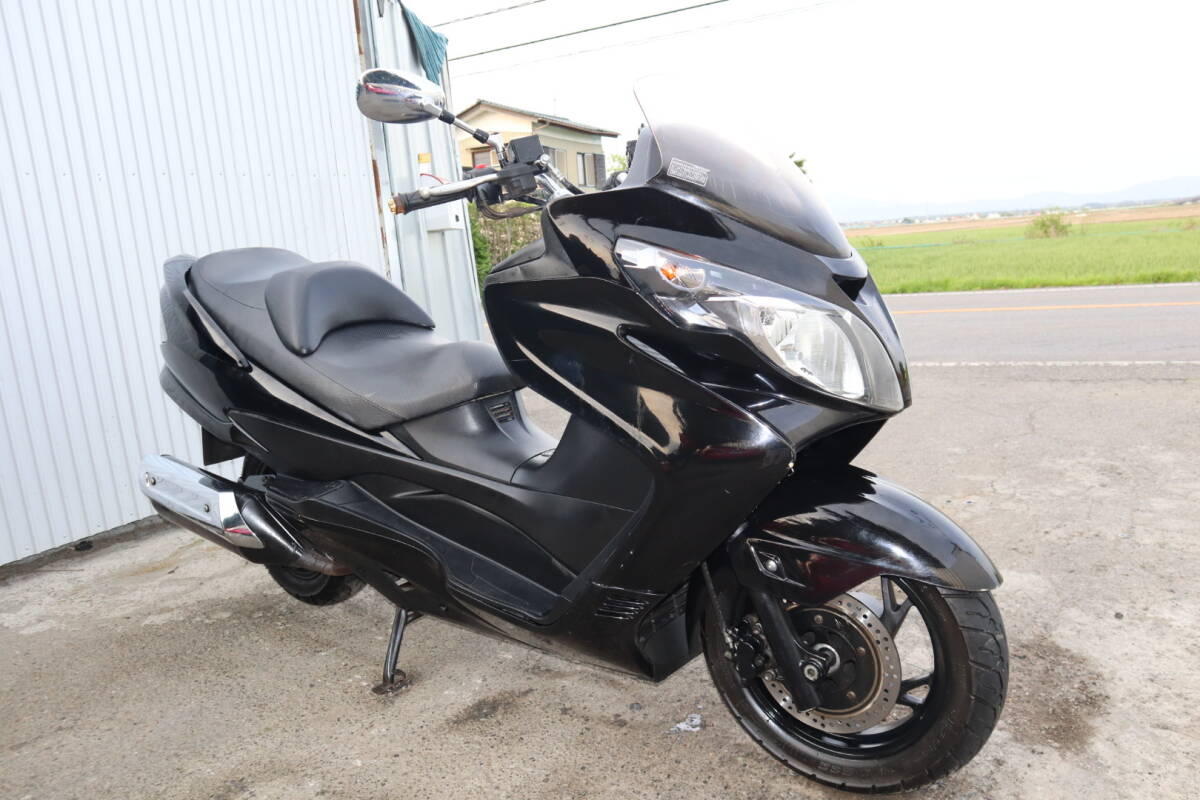 スズキ SUZUKI スカイウェイブ250S(CJ44A-1009-) 実動車 【動画有】バイク☆１円スタート売切☆乗り出しOK♪返納証明書付きの画像2