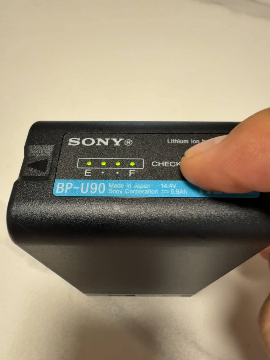 【送料無料】2個セット ソニー SONY BP-U90 XDCAM バッテリーパック③④の画像2
