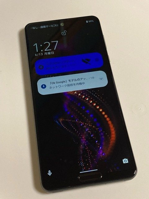 SoftBank SIMフリー Android 908SH AQUOS R5G 256GB 利用制限〇 スマホ本体 送料無料 一部タッチ不良 ※ジャンク Z32の画像6