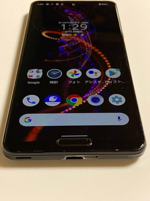 SoftBank SIMフリー Android 908SH AQUOS R5G 256GB 利用制限〇 スマホ本体 送料無料 一部タッチ不良 ※ジャンク Z34の画像7