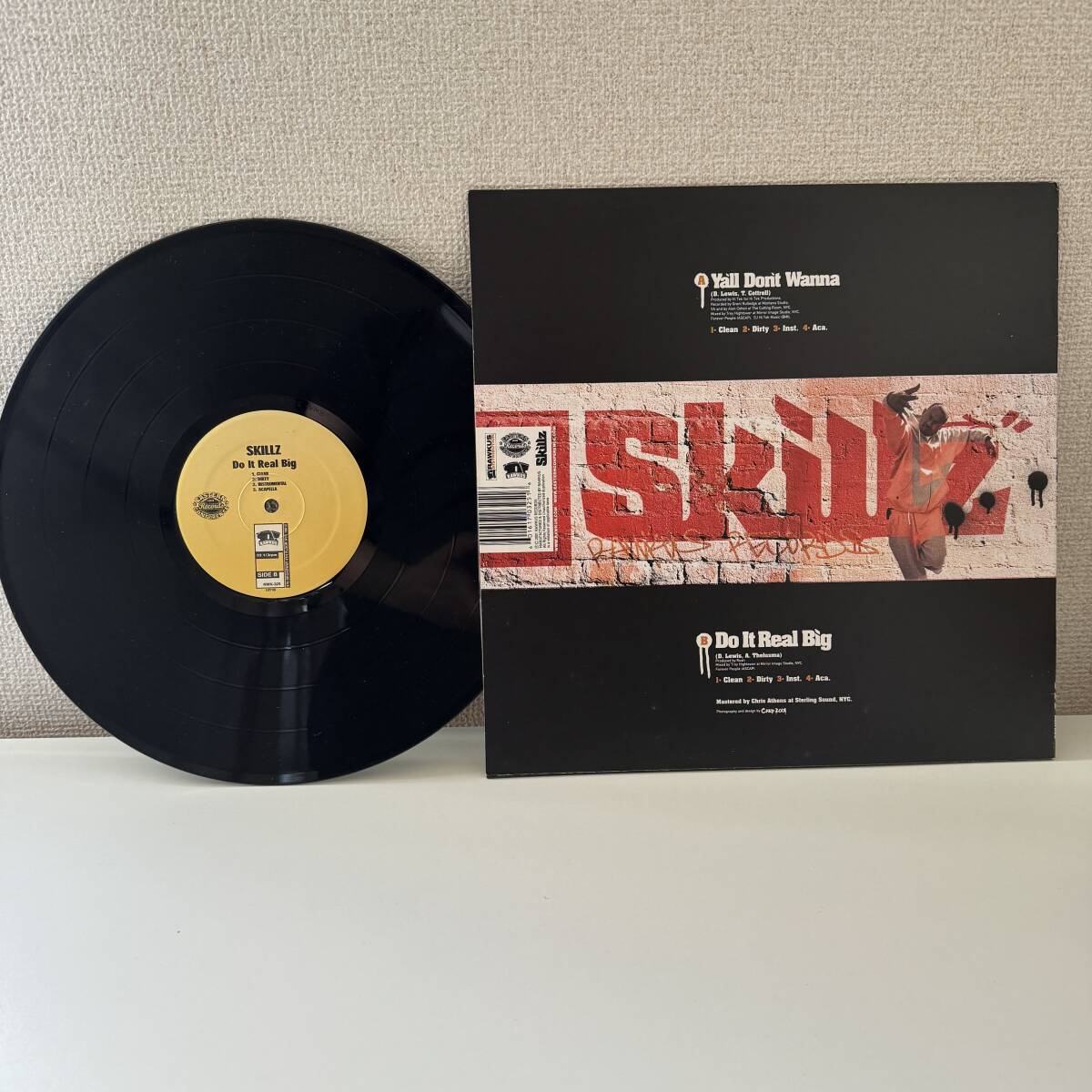 Skillz Y'all Don't Wanna / Do It Real Big スキルズ - ヤールドンワナ 12インチ レコード RWK 325_画像3