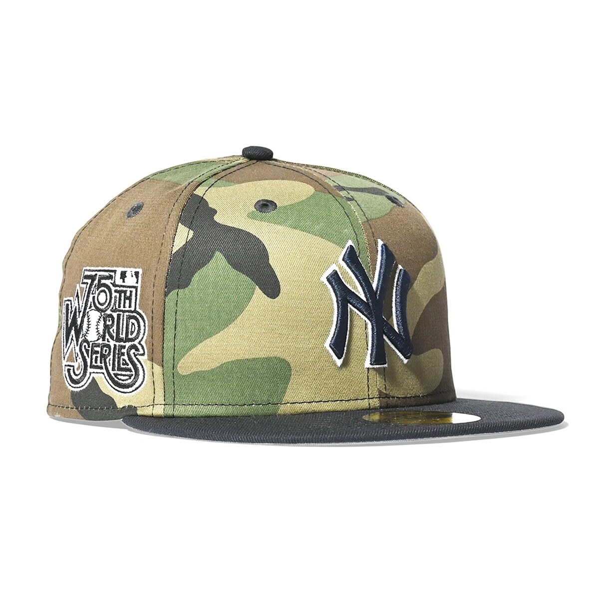 NEW ERA ニューエラ New York Yankees ニューヨークヤンキース - WLCAMO NAVY 59FIFTY WS1975 70833217 サイズ: 7 5/8 新品未着用