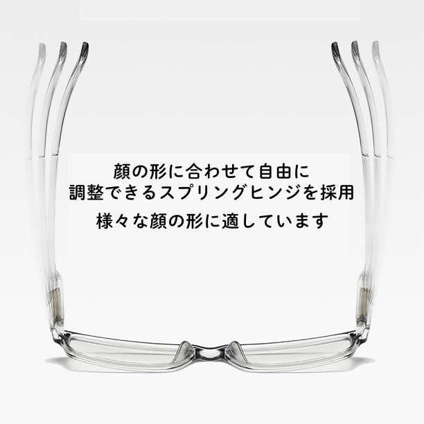 ブルーライトカット メガネ PCメガネ 軽量 UVカット 伊達眼鏡 男女兼用の画像4