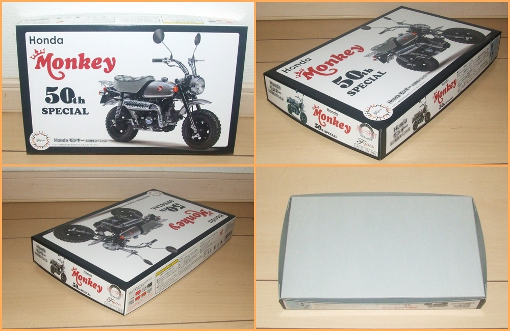 新品◆フジミ模型 1/12 ホンダ モンキー最終モデル 50th SP 50周年 スペシャル・アニバーサリー Honda Monkey BIKE SPOT バイクシリーズの画像2