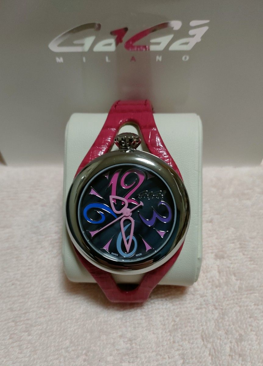 【GaGa MILANO】ガガミラノ 6070 クォーツ レディース　腕時計　