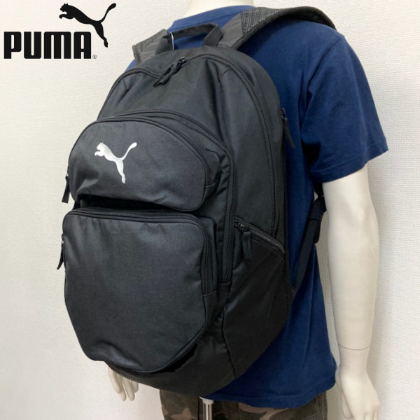 即決新品 プーマ リュック 大容量 35L ブラック スポーツ リュックサック puma 送料無料_画像1