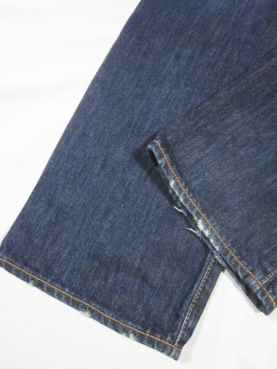 送料無料!!　メキシコ製　Levi's　リーバイス　513 513　ユーズド加工　スリムストレート　インディゴ　デニム　ジーンズ　31　W約82CM_画像7