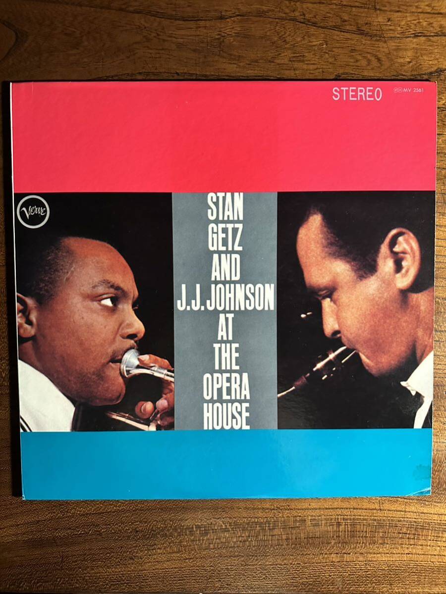 【国内盤/Verve】STAN GETZ AND J.J.JOHNSON◆ AT THE OPERA HOUSE/ MV 2561_画像1