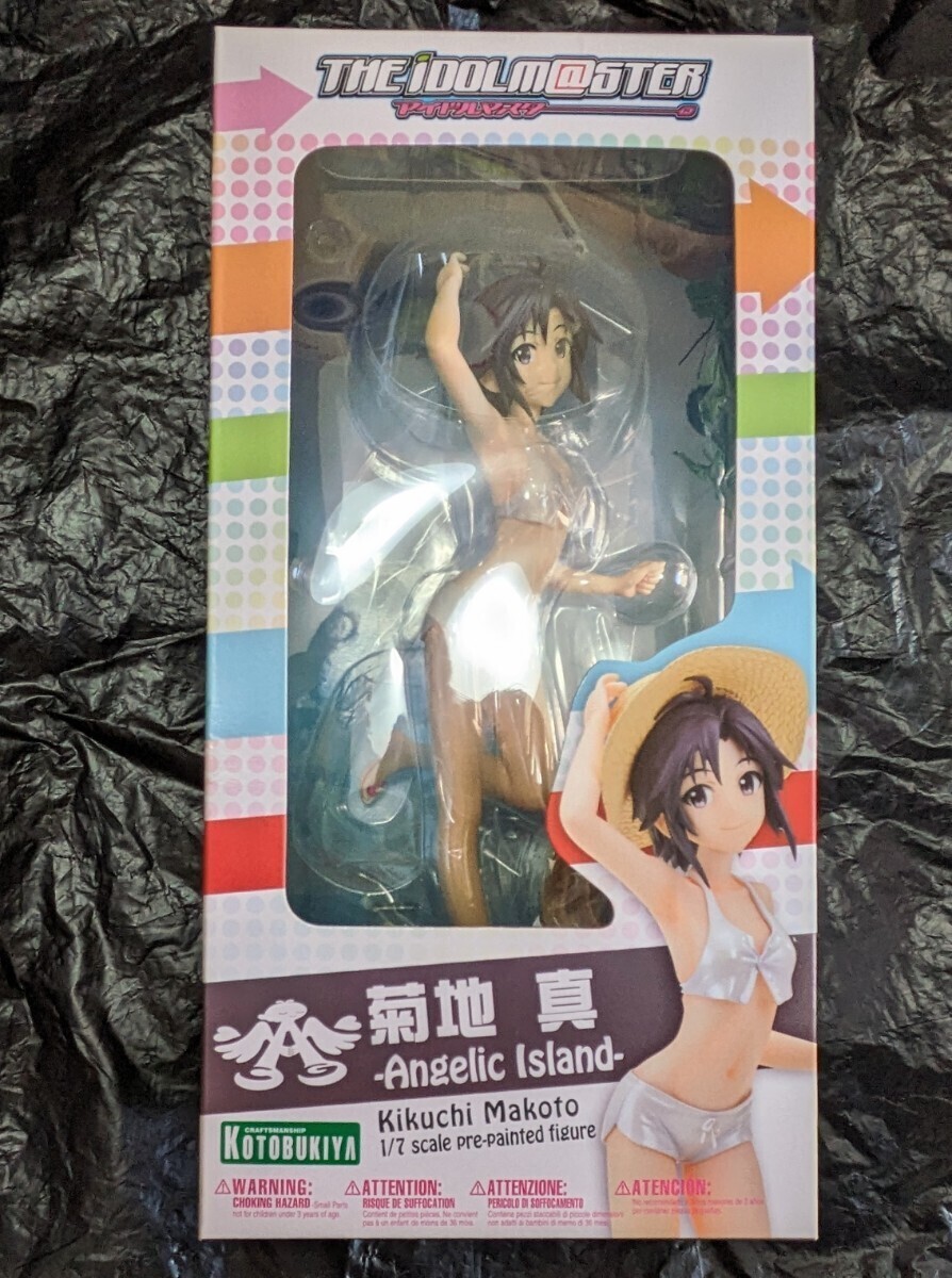  new goods unopened Kotobukiya The Idol Master . ground genuine Angelic Island swimsuit straw hat figure THE IDOLM@STER I trout . shop regular goods Kikuchi 