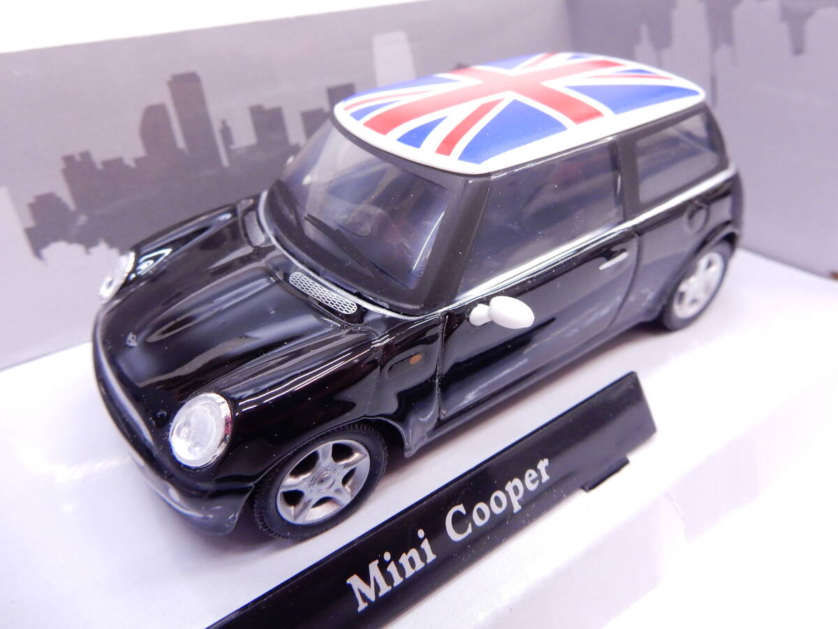 玩具祭 ミニカー祭 カララマ 1/43 ミニクーパー イギリス国旗 ミニカー Cararama Mini Cooper 黒 ブラック系 自宅保管品_玩具祭、開催中です！