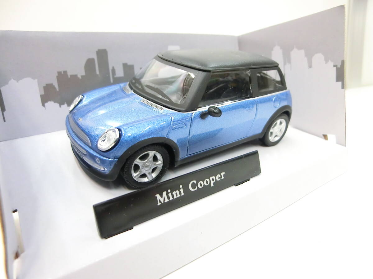 玩具祭 ミニカー祭 カララマ 1/43 ミニクーパー ブルー系 青系 ミニカー 4-31550 Cararama Mini Cooper 自宅保管品_画像2