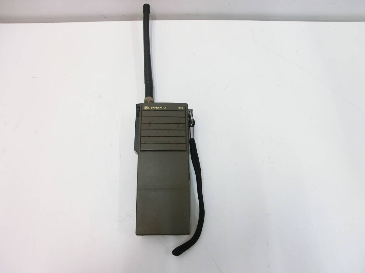 ハローCQ祭 スタンダード 2M FM トランシーバー C110 ハンディ 無線機 アマチュア無線機 通電未確認 ジャンク STANDARD TRANSCEIVERの画像1