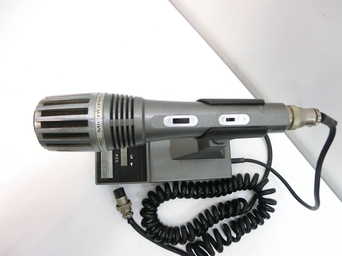 ハローCQ祭 トリオ スタンドマイク MC-60 カーディオイド アマチュア無線機 ジャンク TRIO CARDIOID DYNAMIC MICROPHONEの画像2