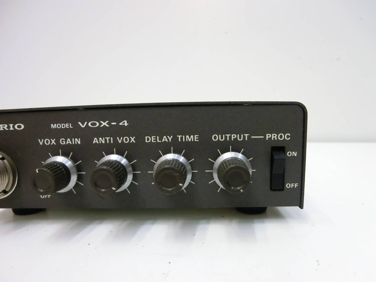 ハローCQ祭 トリオ ボイスコントローラー VOX-4 アマチュア無線機 TRIO 通電未確認 ジャンクの画像3