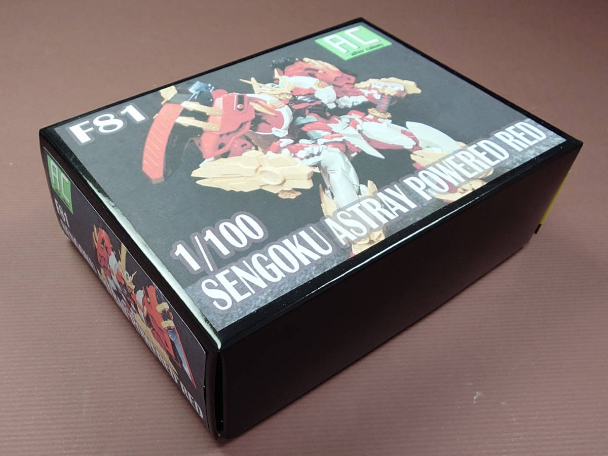 1/100 戦国アストレイ パワードレッド 改造パーツ(F81)(HIRM パワードレッド用改造パーツ) 未塗装未組立 レジン 樹脂 ガレージキット_画像4