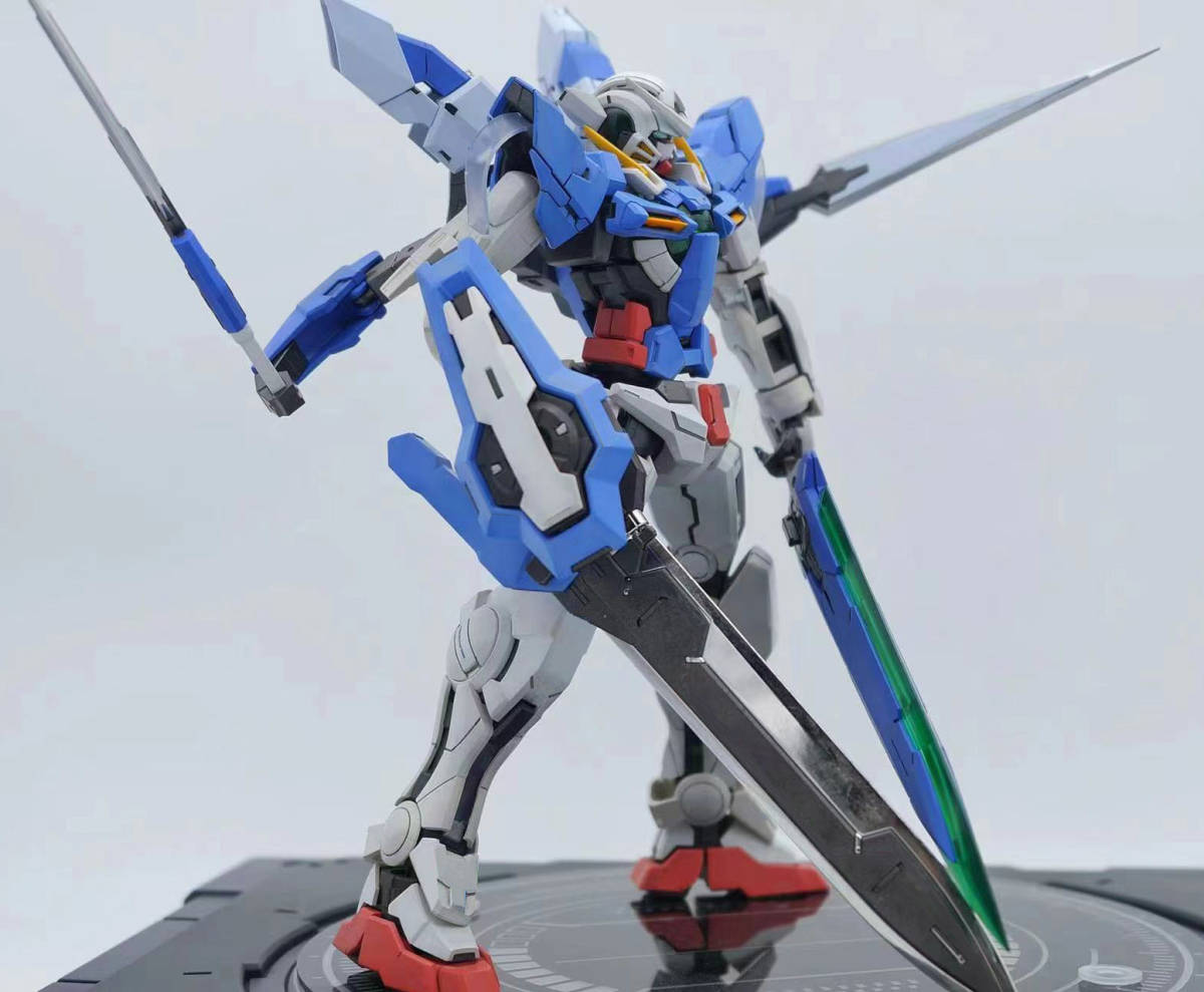 1/100 ガンダムデヴァイズエクシア 改造パーツ(F69) (MGエクシア用改造パーツ) 未塗装未組立 レジン 樹脂 ガレージキット_画像2