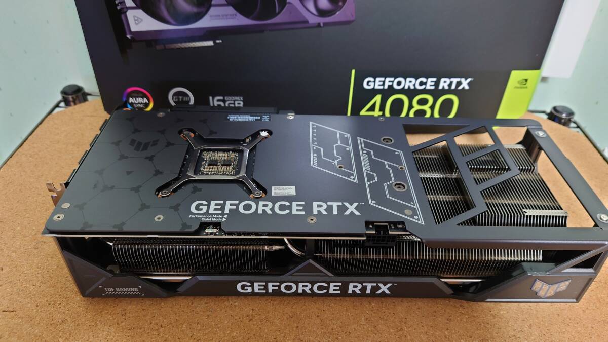 ASUS TUF GAMING GeForce RTX4080 16GB 美品_画像4