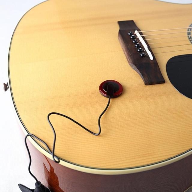 P アコギ用ピックアップ 簡単な設置で良い音がでる！アコースティックギターピックアップ アコギマイク バイオリン等もOK 電源不要で便利の画像5